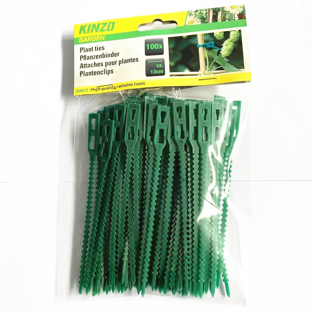 Vine Climbing Plastic - 50 Pezzi Fascette Regolabili in Plastica