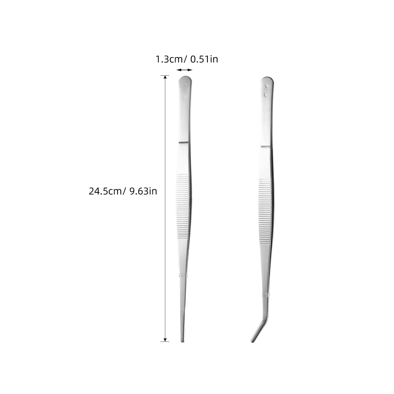 2 Pinzette in Acciaio Inox Arg - Feeding Tong Stainless recensione e prezzo