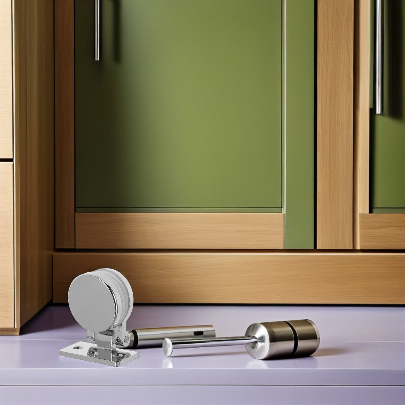 2 Pezzi Cerniere per Porte in  - Glass Door Hinge recensione e prezzo
