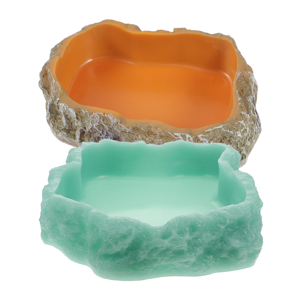 2 Pezzi Ciotola per Cibo e Acq - Water Dish Reptile recensione e prezzo